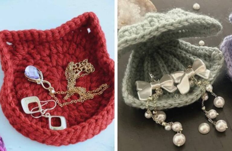 17 Cutest Crochet Ring Holder Patterns Cutest Crochet Ring Holder Patterns