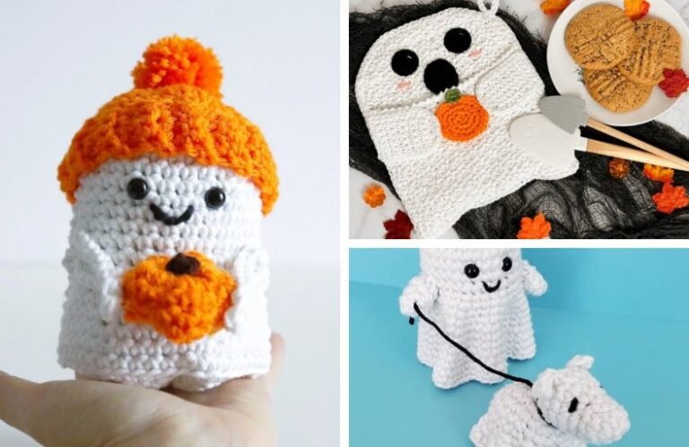 Adorably Spooky Crochet Ghost Patterns