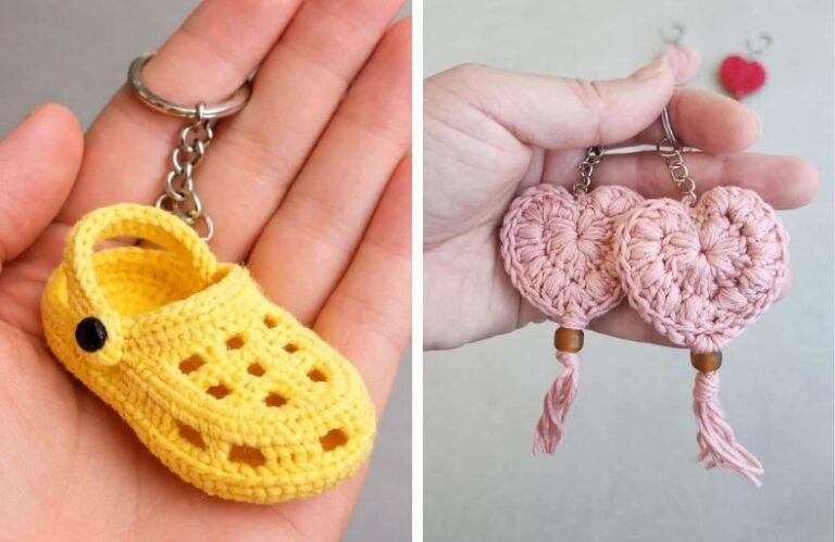 33 Incredibly Cute Crochet Keychain Patterns for Every Crafter Cute Crochet Keychain Patterns