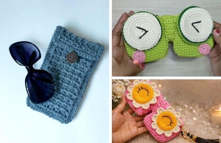21 Easy Crochet Glasses Holder Patterns: Stylish, Quick, and Functional Easy Crochet Glasses Holder Patterns