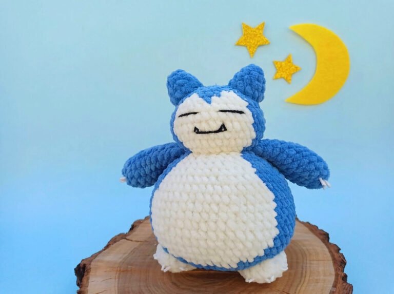 Crochet Amigurumi Snorlax Free Pattern