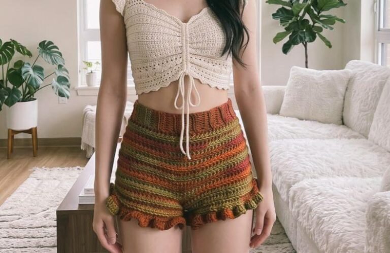 How to Crochet Easy Ruffle Shorts For Summer (Free Pattern) Crochet Easy Ruffle Shorts For Summer Free Pattern