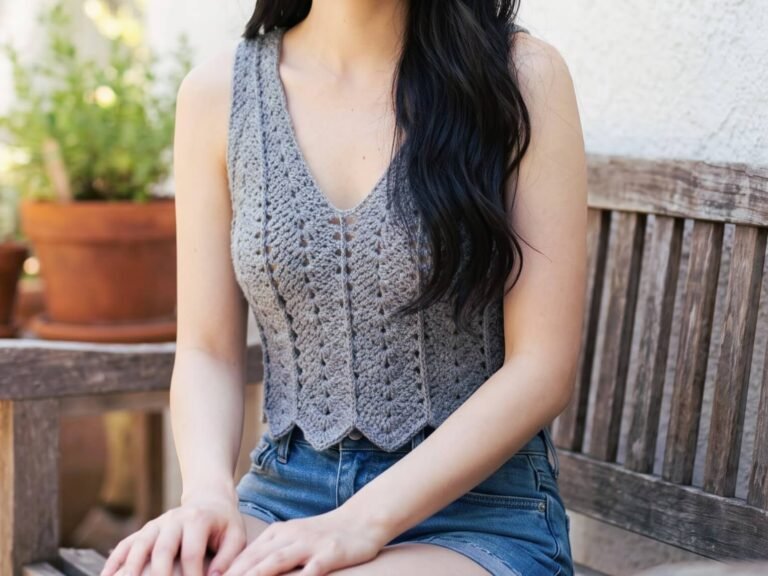 How to Crochet an Easy Tank Top for Beginners (Free Pattern) Crochet an Easy Tank Top for Beginners (Free Pattern)