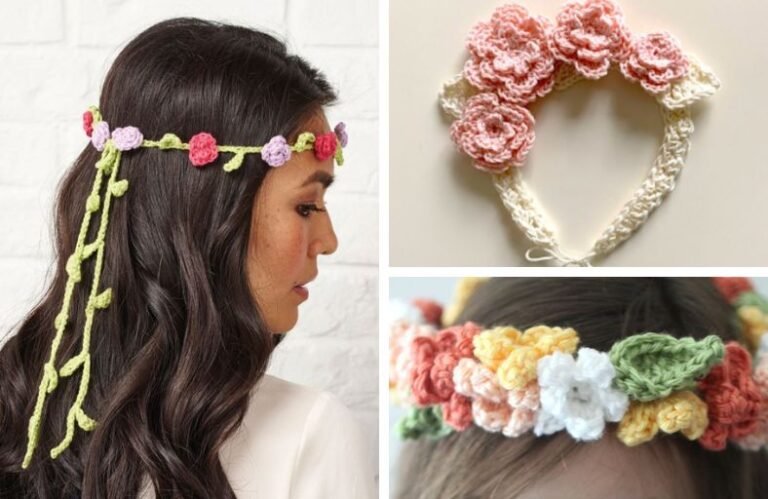 Crochet Flower Crown Patterns