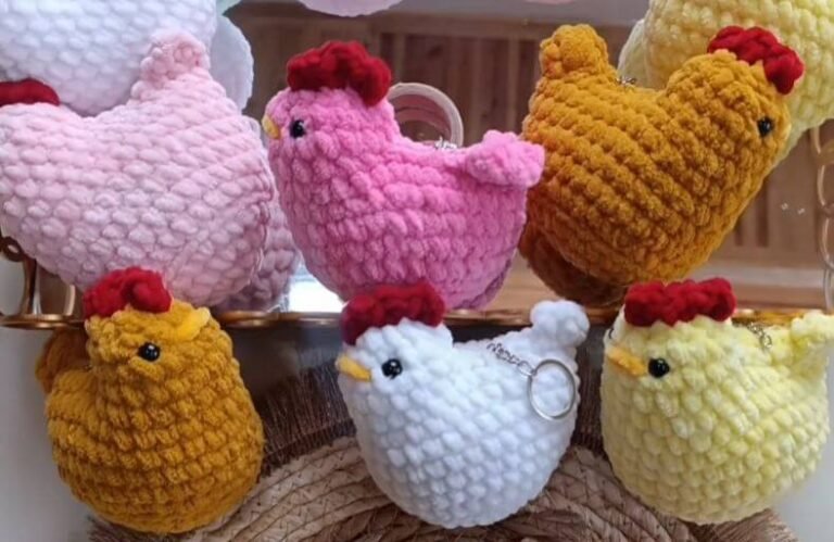 Crochet No-Sew Chicken Free Pattern