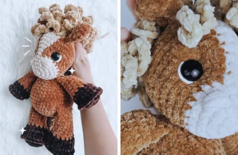 Free Amigurumi Crochet Cute LOW SEW Horse Pattern Free Amigurumi Crochet Cute LOW SEW Horse Pattern
