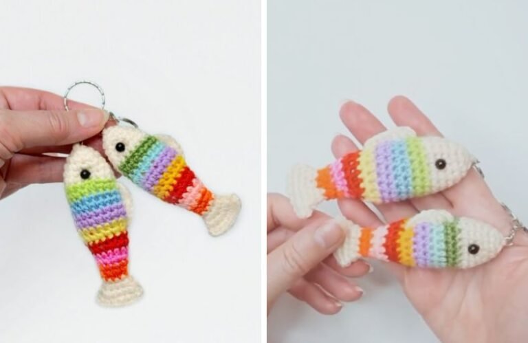 Free Easy Crochet Cute Fish Keychain Pattern Free Easy Crochet Cute Fish Keychain Pattern