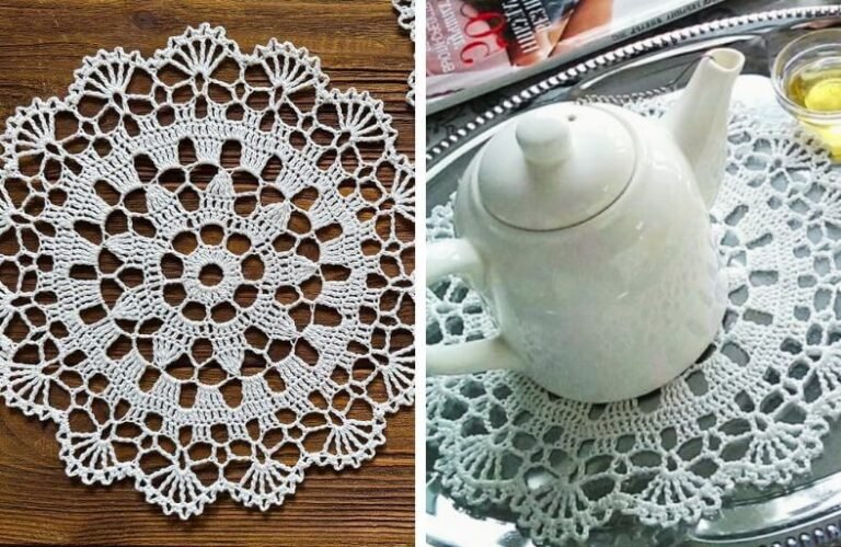 Free Simple and Charming Crochet Doily Pattern for Beginners Free Simple and Charming Crochet Doily Pattern for Beginners
